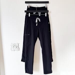 Figs lot of 2 Yola Scrubs Cargo Pants Black XXSP